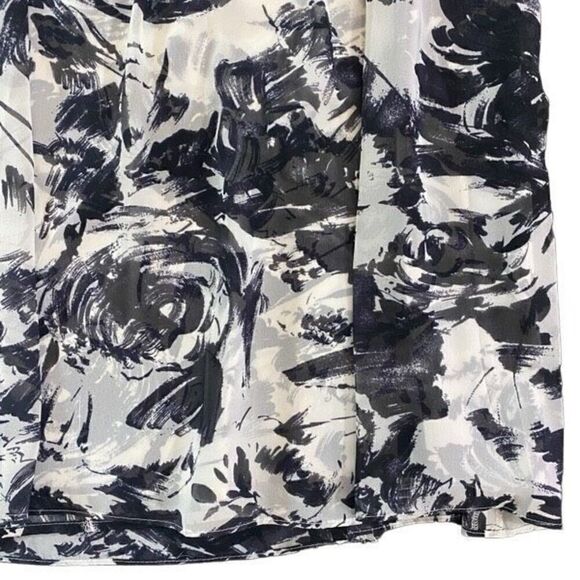 josephine chaus NEW black and white size 22W lined short skirt color true milk v - Picture 3 of 8